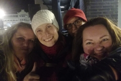 Oulussa Vihreiden vaalijuhlien jälkeen